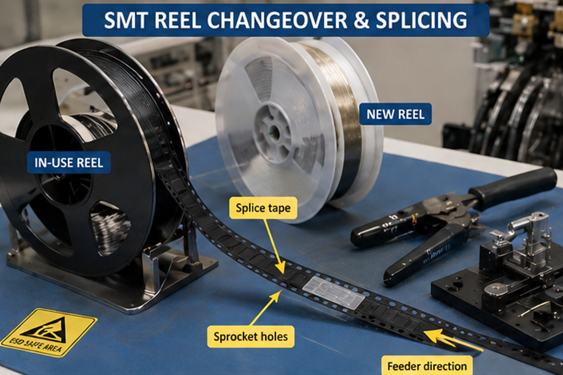 Common Reel Change Problems in SMT Lines and How Supporting Consumables Help